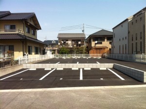 駐車場の全体写真
