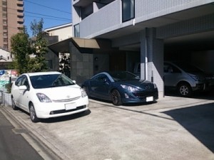 リバーブランシェ駐車場(名古屋市北区田幡)
