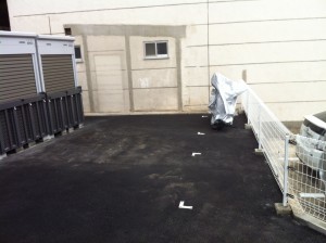 青空バイク駐車場