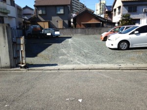 五条町2丁目1-18駐車場