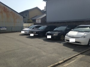 百船町22-12駐車場