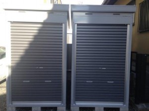 あま市新居屋町バイク駐車場