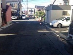あま市新居屋町バイク駐車場