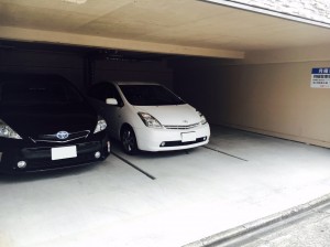 七福マンション駐車場