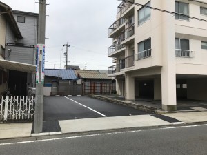 船方小学校前駐車場
