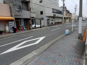 八千代荘駐車場