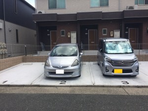 サンティエ駐車場