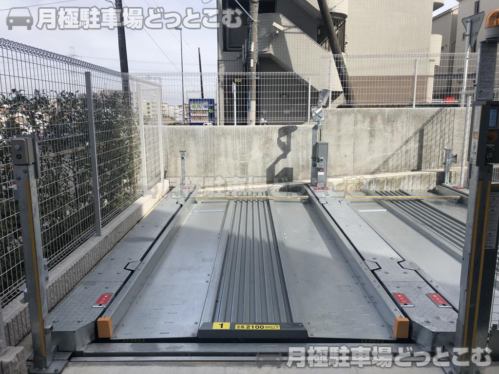 横浜市青葉区市ケ尾町1161-13の月極駐車場2