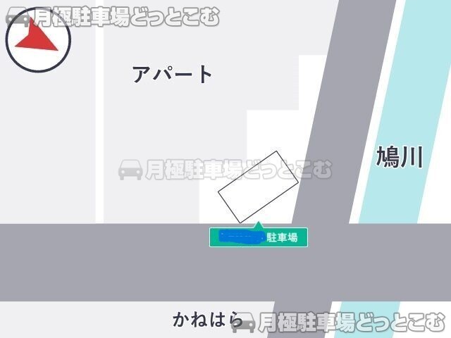 相模原市南区下溝607－5の月極駐車場3