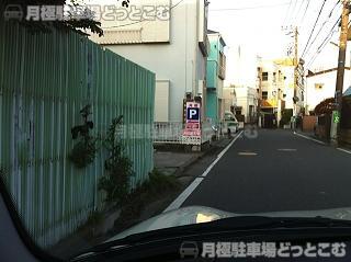横浜市磯子区岡村3-18-7の月極駐車場2