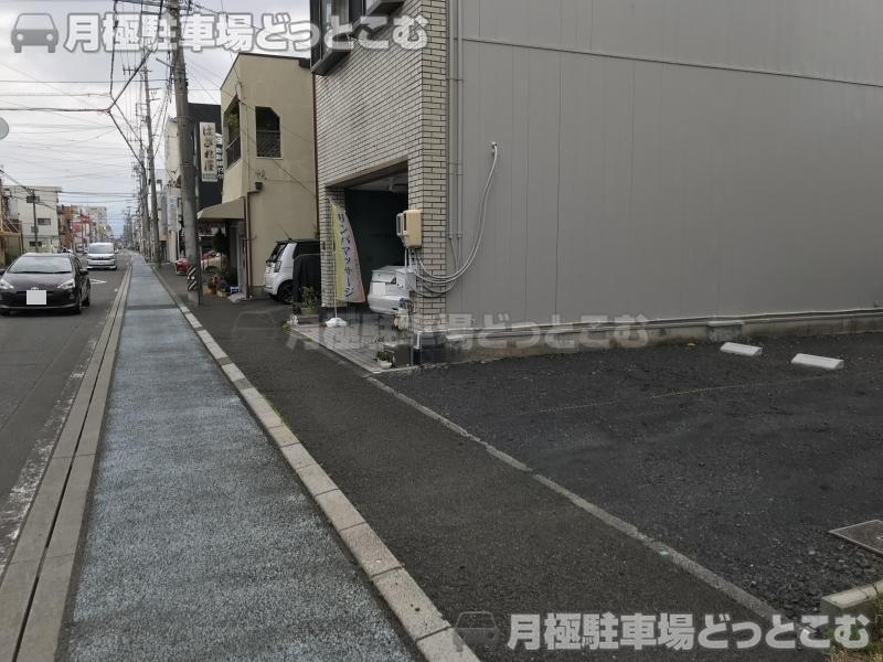 静岡市葵区通車町6-14の月極駐車場2