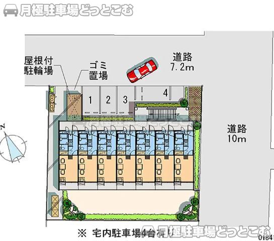 船橋市南本町6－1の月極駐車場2