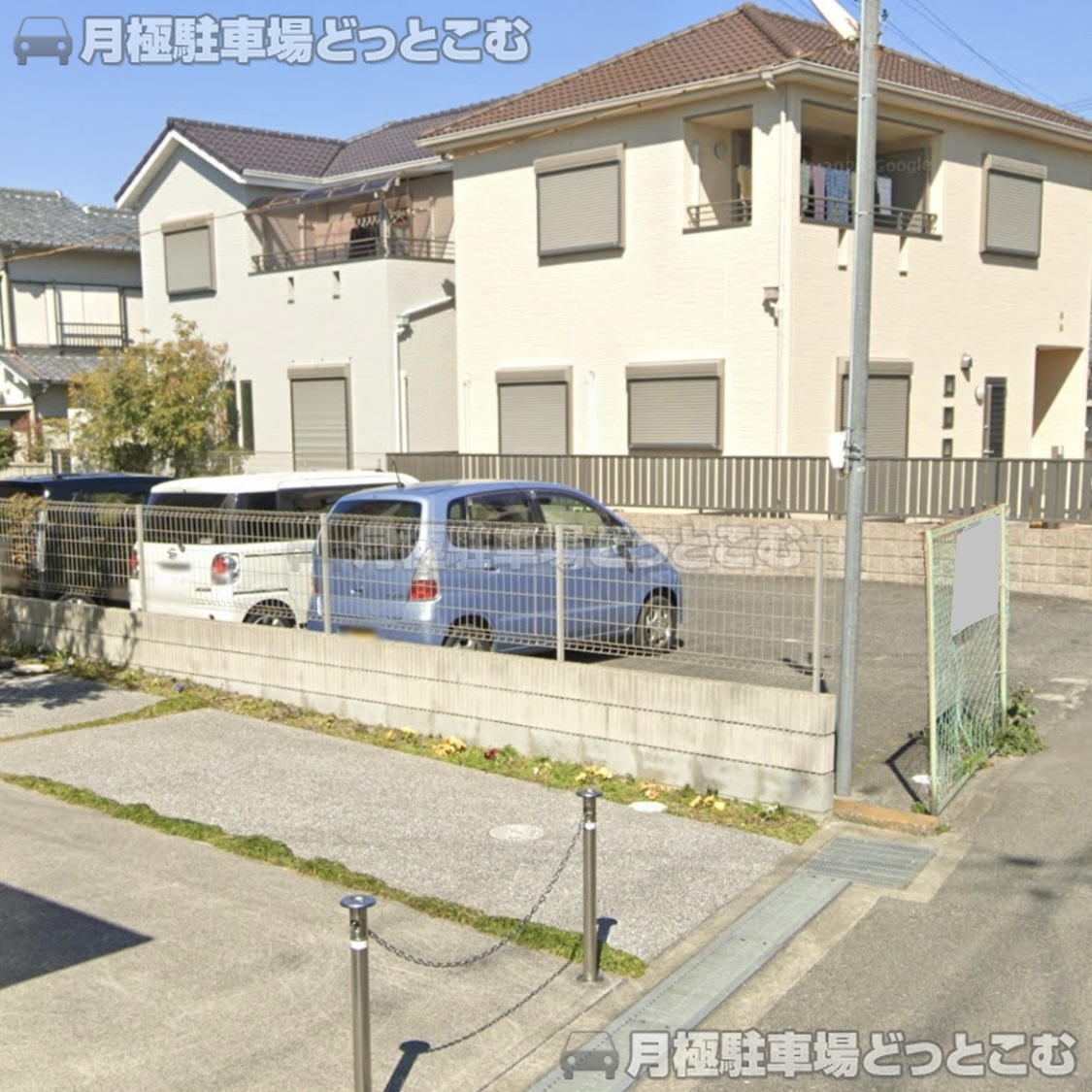 岸和田市流木町3番地の月極駐車場2