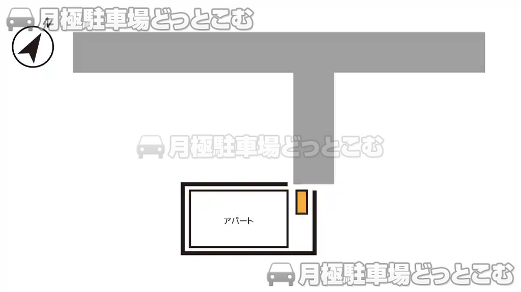 日野市南平7丁目21-9の月極駐車場2