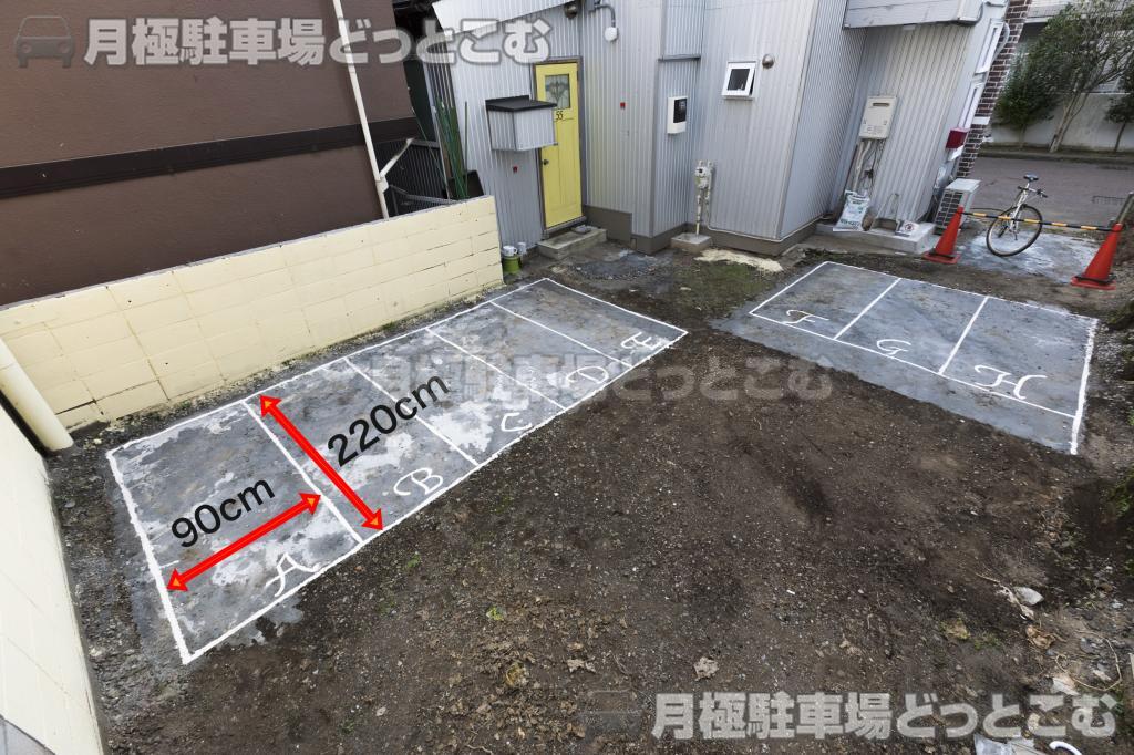 世田谷区若林5丁目16－10の月極駐車場1