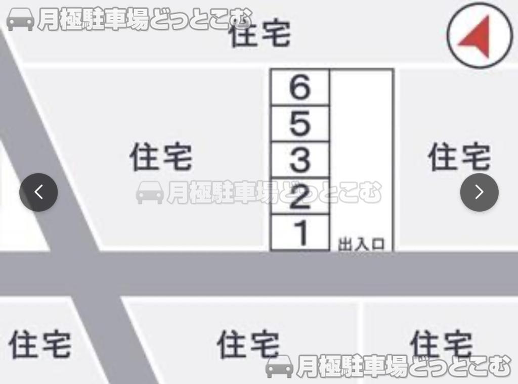 泉佐野市鶴原2-4-3の月極駐車場3
