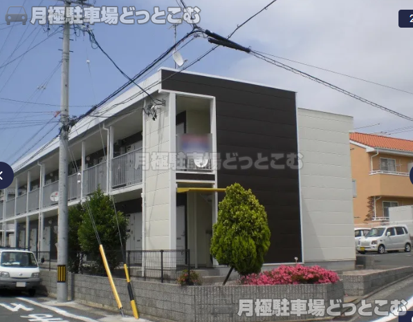 豊橋市東岩田4－8－7の月極駐車場2
