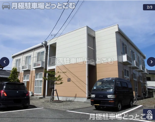 福島市御山検田65－1の月極駐車場2