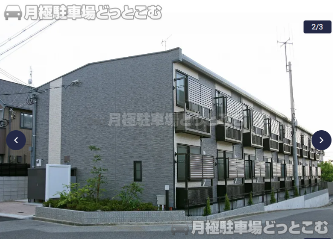 神戸市北区藤原台中町7－9－12の月極駐車場2