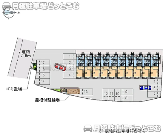 鹿児島市川上町2568の月極駐車場1