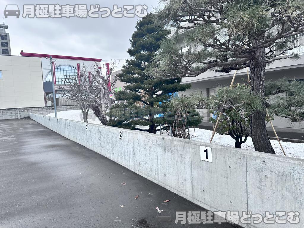札幌市豊平区平岸3条12丁目4の月極駐車場3