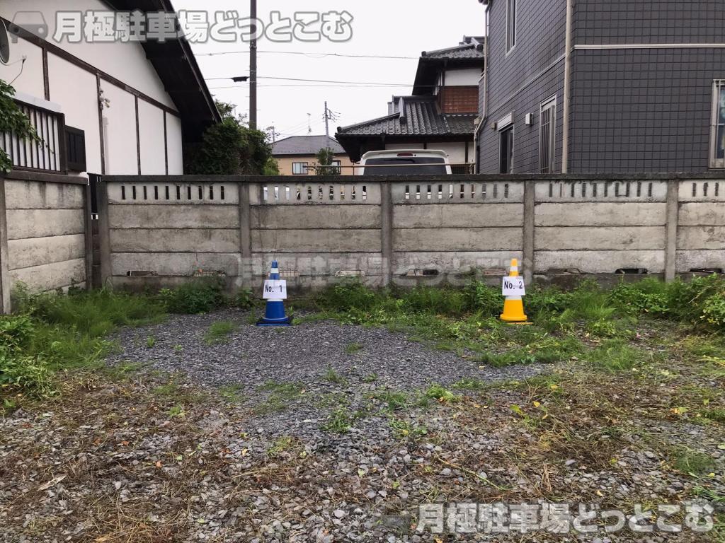 石岡市若宮3丁目2－44の月極駐車場2