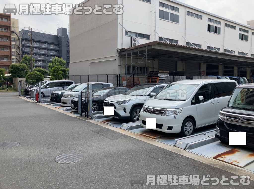 大阪市福島区大開3-3-23の月極駐車場2