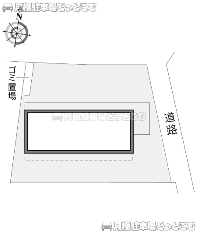 東久留米市前沢1－3－49の月極駐車場2