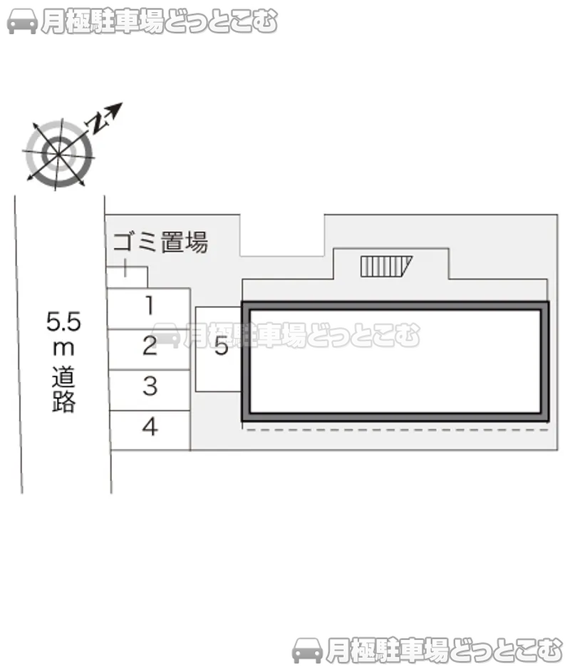 市原市姉崎786－10の月極駐車場2
