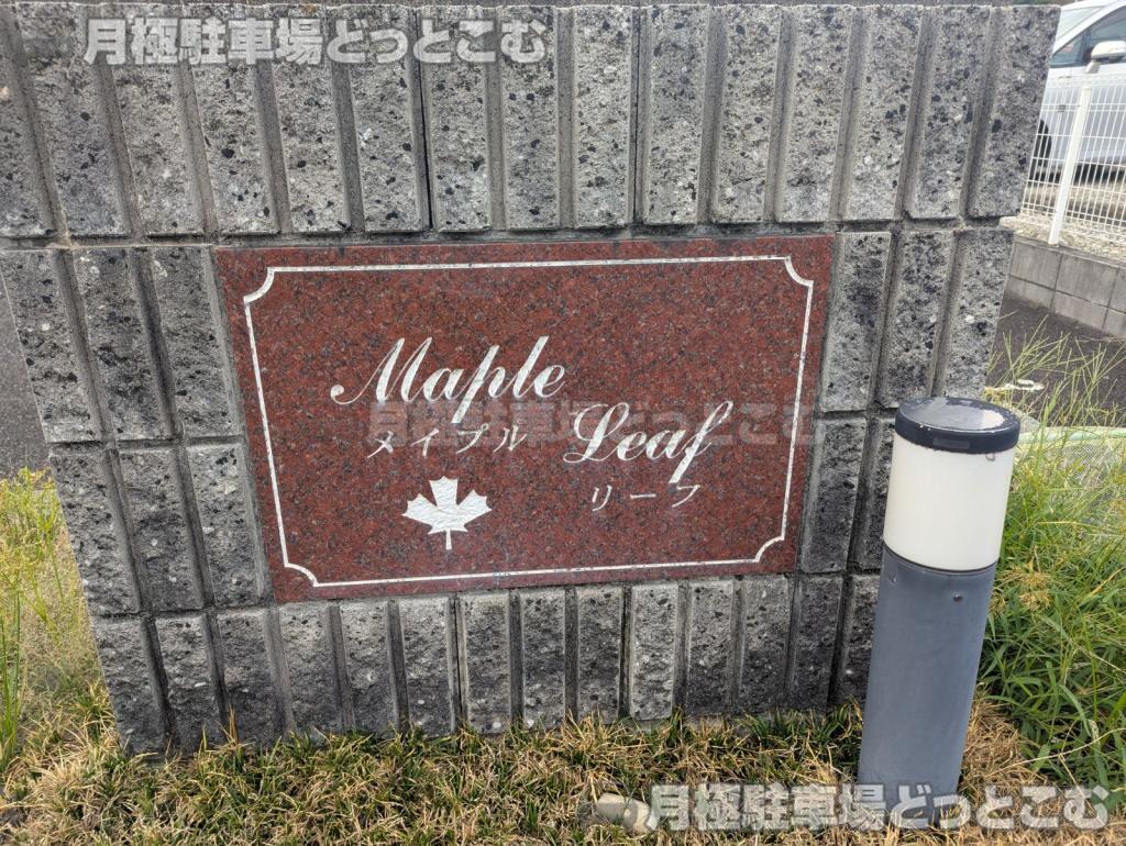 丹羽郡大口町城屋敷1丁目3の月極駐車場2