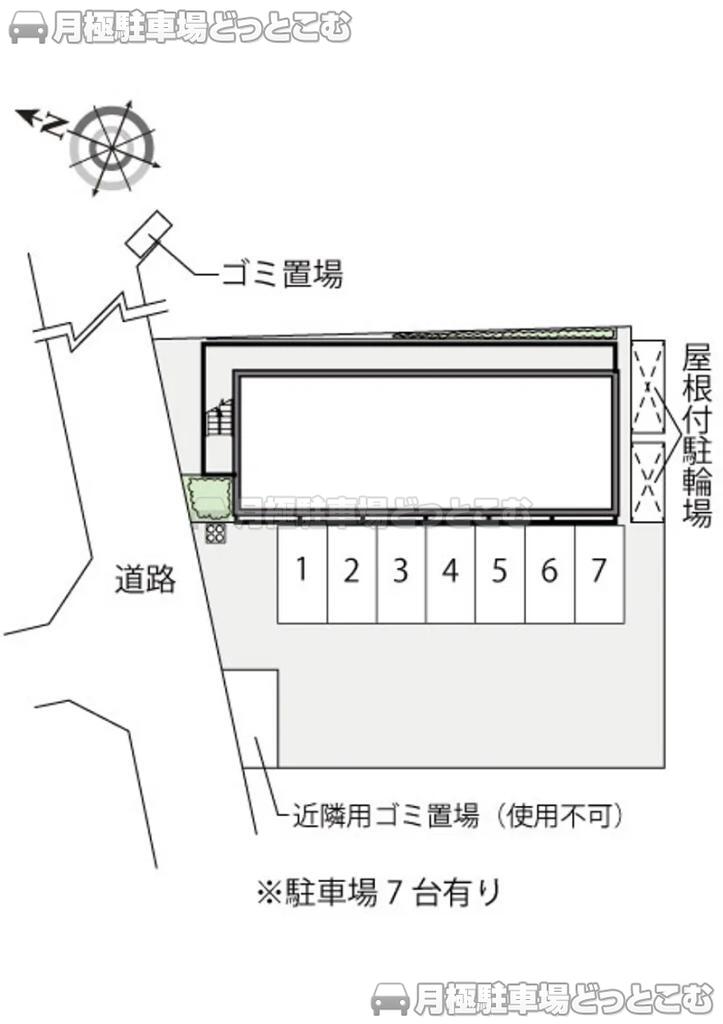 明石市大久保町森田4の月極駐車場2