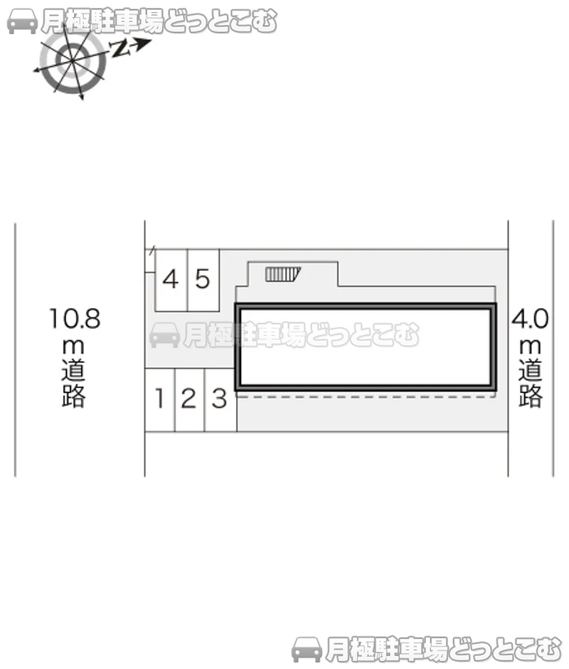 名古屋市熱田区二番2－16－8の月極駐車場2