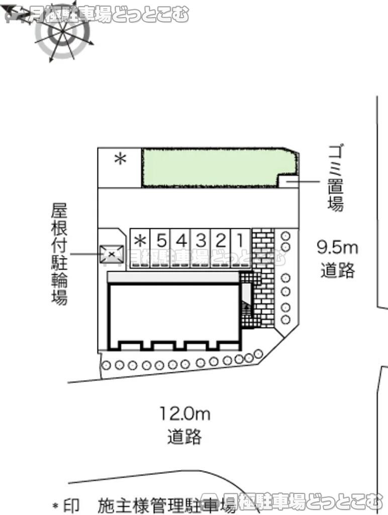 西彼杵郡長与町高田郷858－16の月極駐車場2