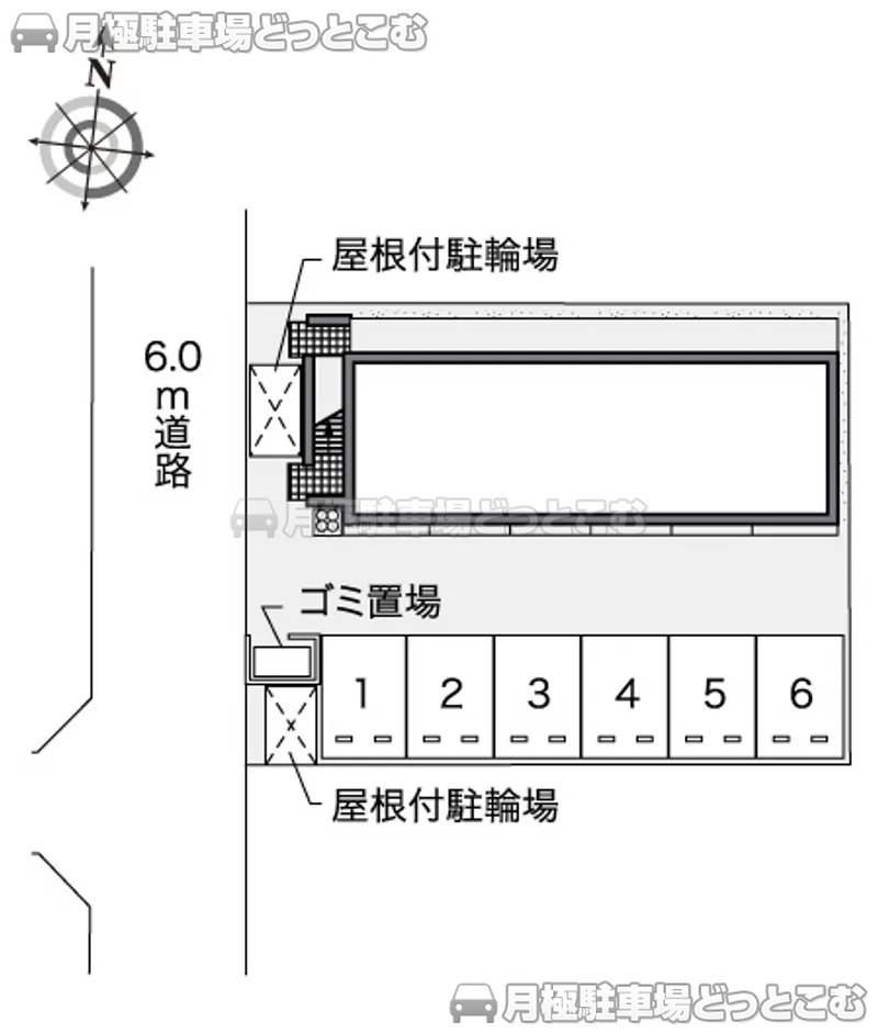 浜田市相生町3931－1の月極駐車場2