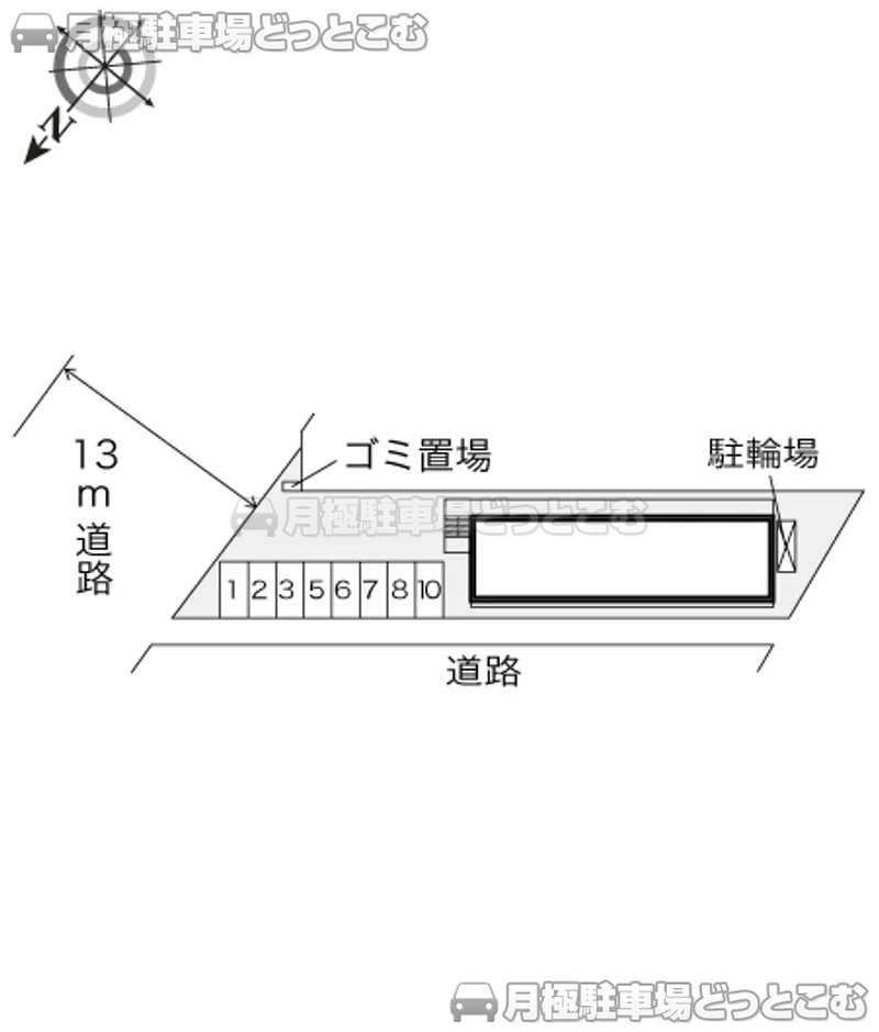 姫路市東今宿3－5－6の月極駐車場2