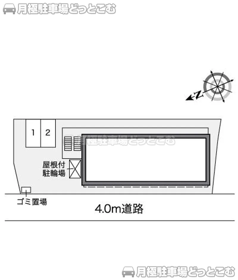 川崎市宮前区菅生2－32－28の月極駐車場2