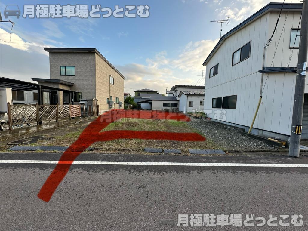能代市日吉町12－5の月極駐車場3