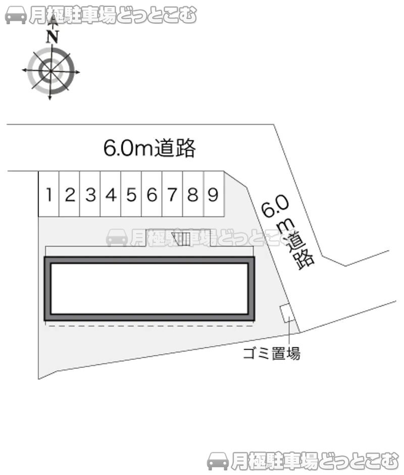 千葉市緑区おゆみ野中央8－19－3の月極駐車場2