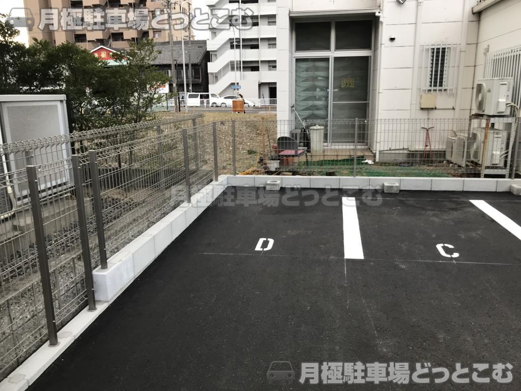 名古屋市中村区名楽町2丁目54,55の月極駐車場3