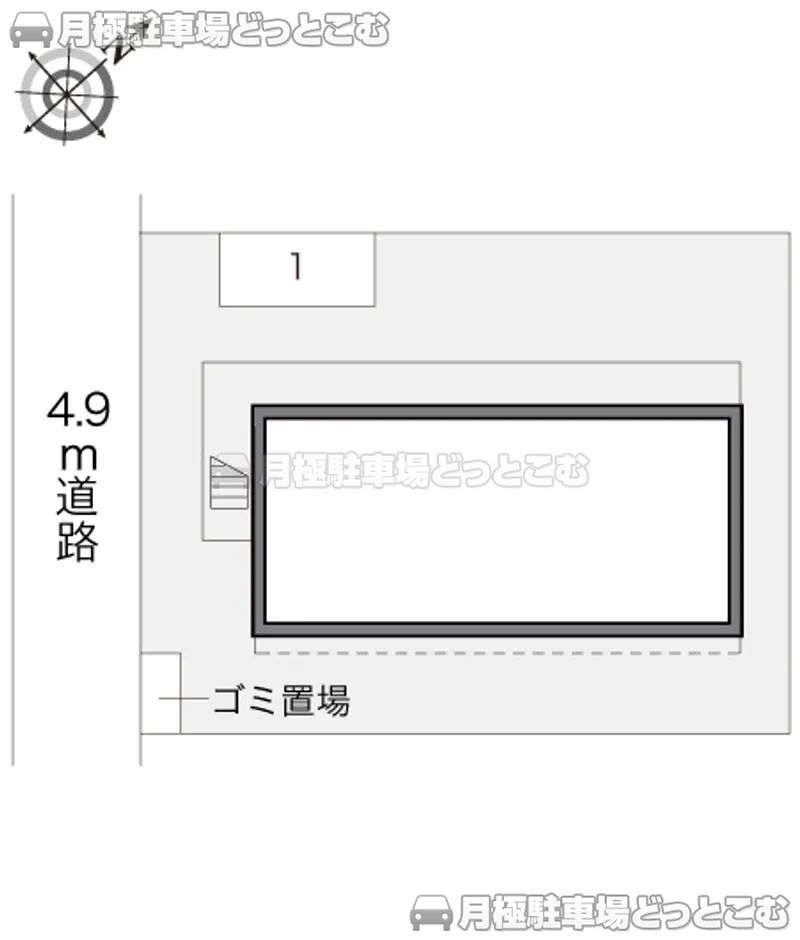 大分市芳河原台5－6の月極駐車場2