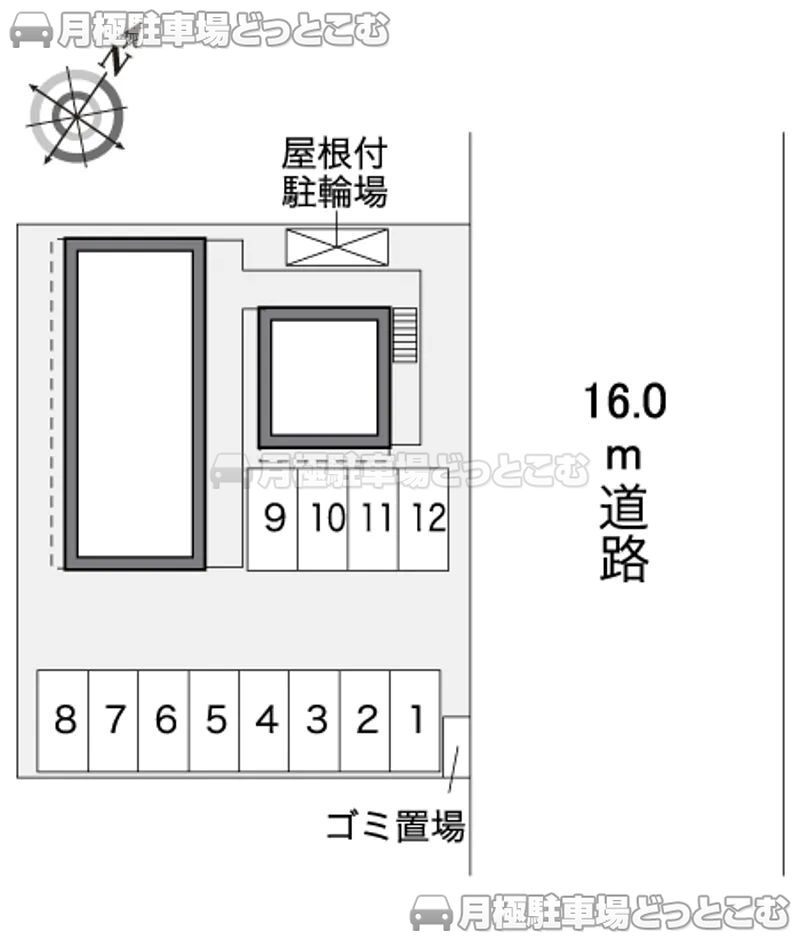 薩摩川内市東大小路町39－24の月極駐車場2