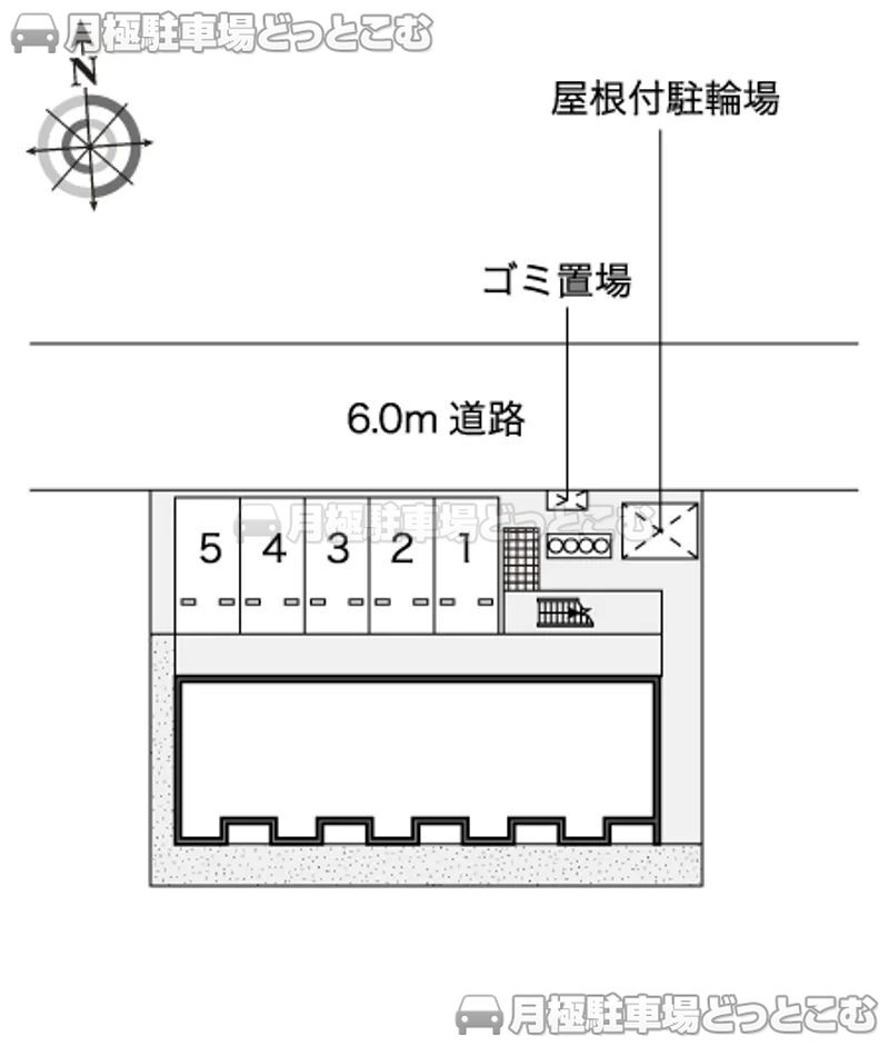 仙台市若林区荒井7－7－3の月極駐車場2