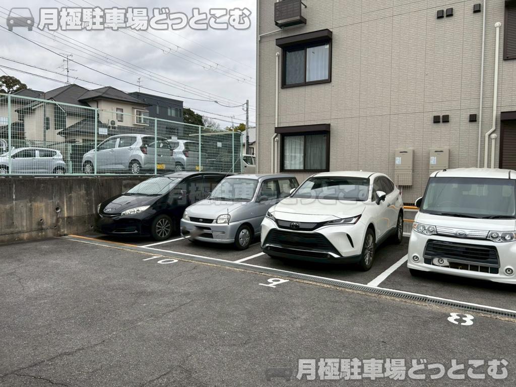 宇治市大久保町北ノ山81-1.81-3.80-3の月極駐車場6