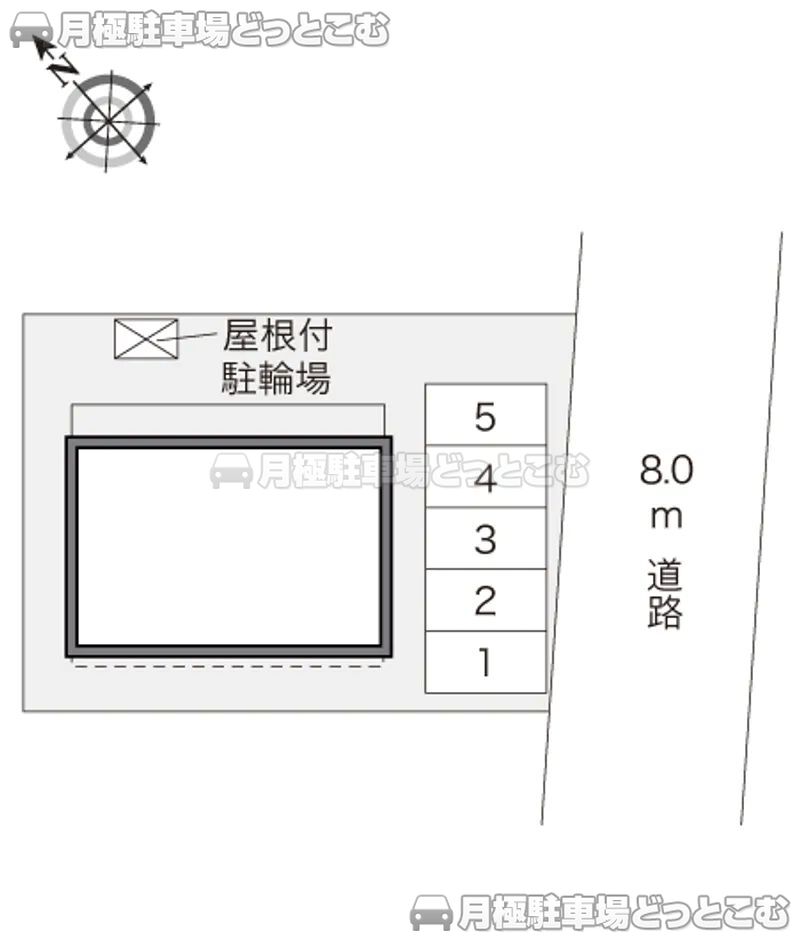 天童市桜町9－15の月極駐車場2