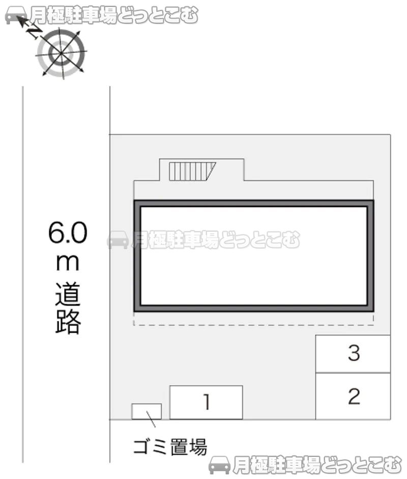 千葉市中央区東千葉2－29－4の月極駐車場2