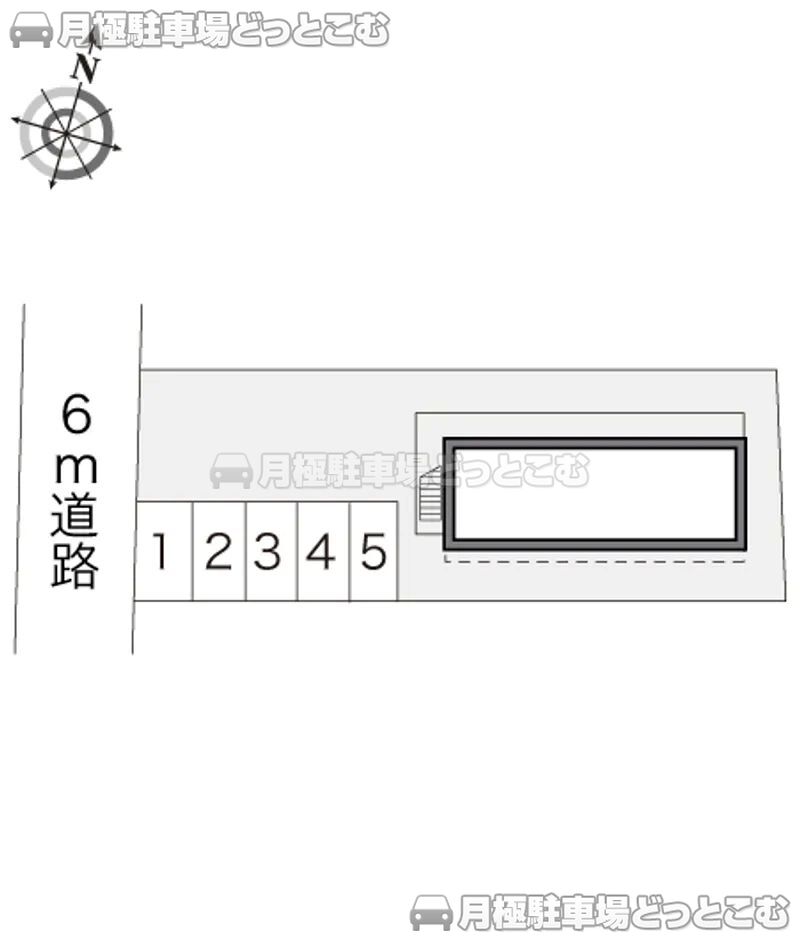 名古屋市守山区泉が丘2026の月極駐車場2