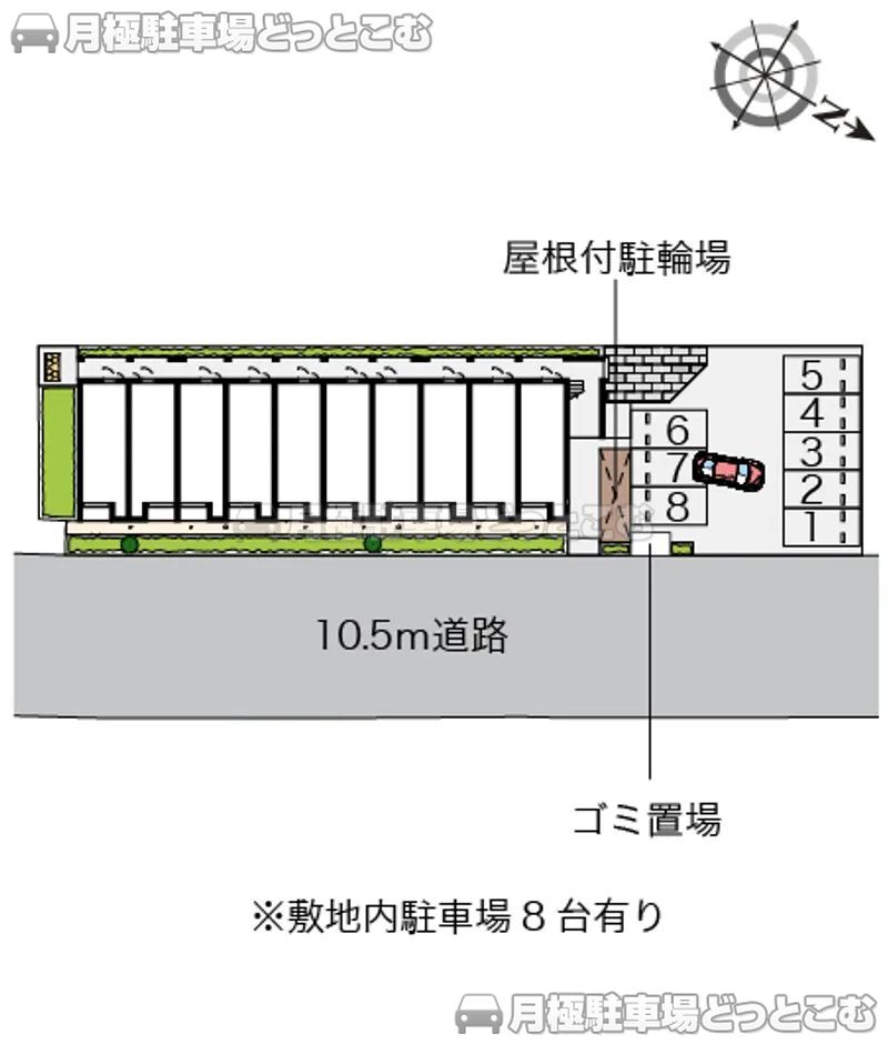 秦野市西大竹241－4の月極駐車場2