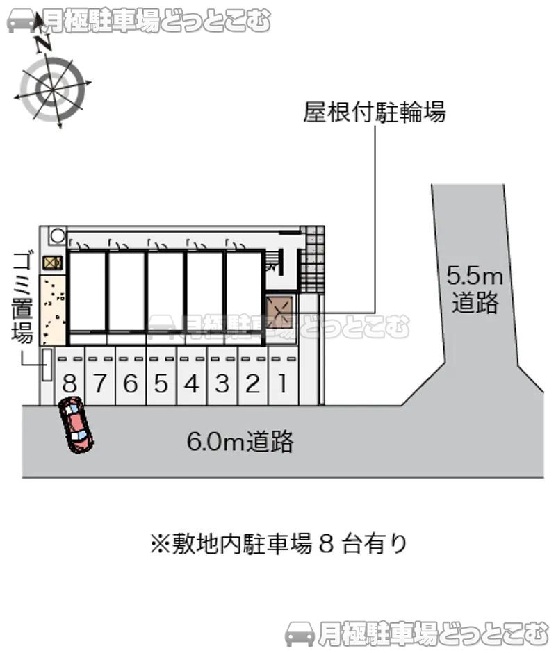 宜野湾市真志喜5－9－2の月極駐車場2