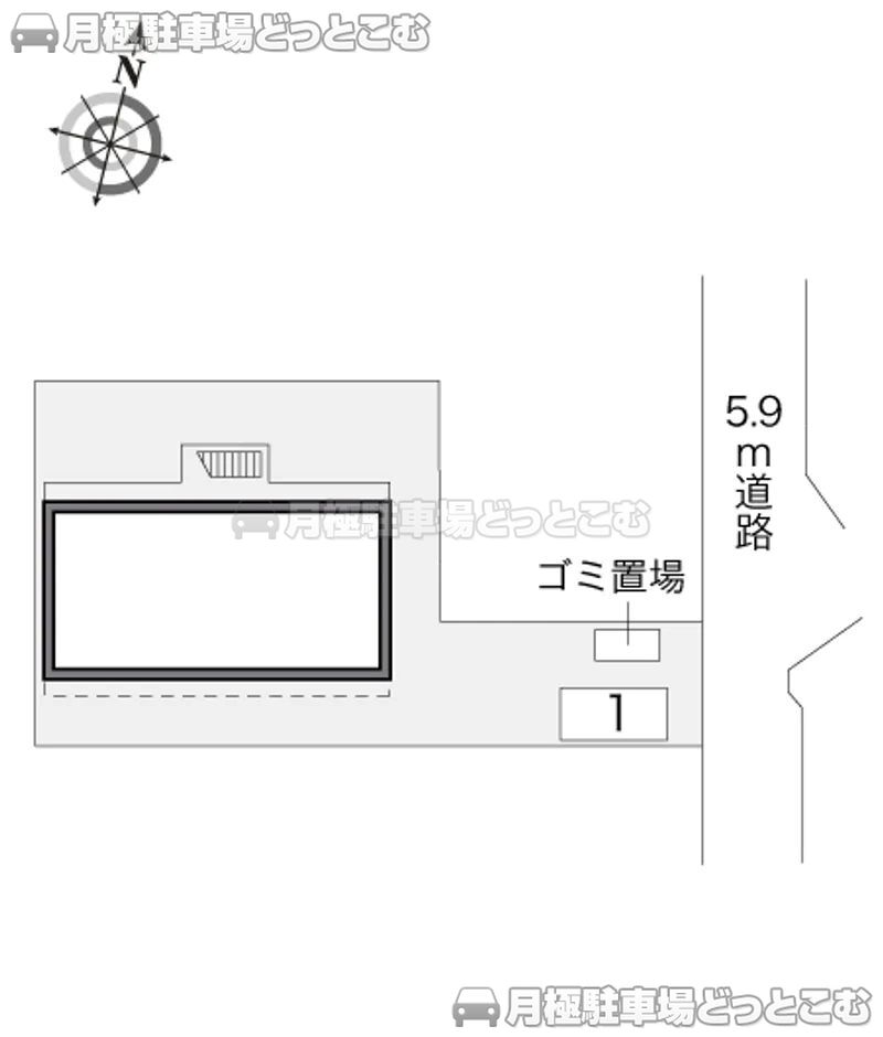 千葉市中央区南町3－3－9の月極駐車場2