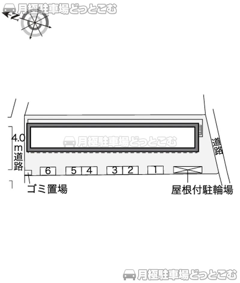 江戸川区本一色3－18－22の月極駐車場2